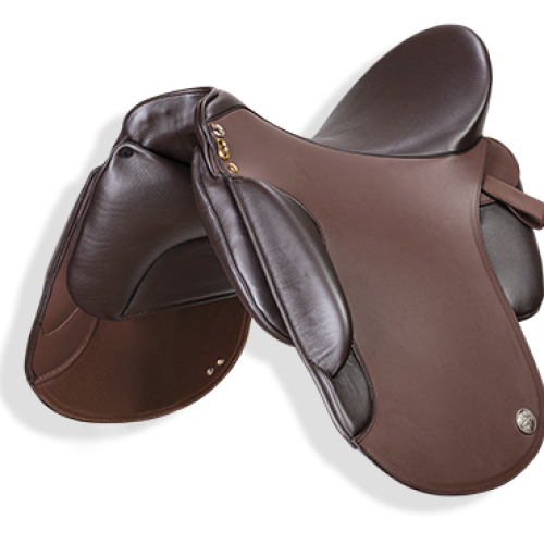 Amazona Dressage Comfort 2000 brun farge