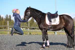 Lea Jell mit unserem Amazona Dressage