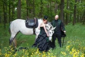 Hochzeit mit Iberosattel